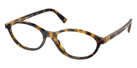 Miu Miu™ MU 09XV VAU1O1 53 Honey Havana Eyeglasses